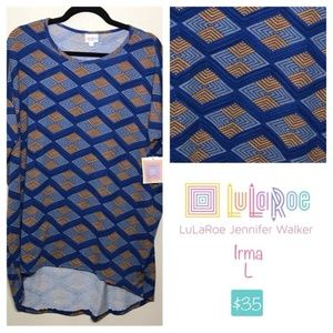 BNWT LuLaRoe Irma - Large